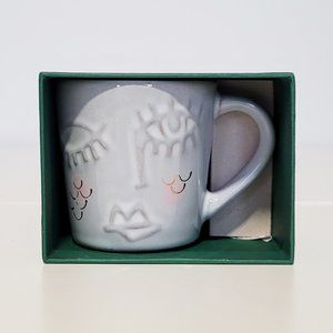 Starbucks 3oz Espresso Demi-Tasse Mermaid Face Cup - NIB